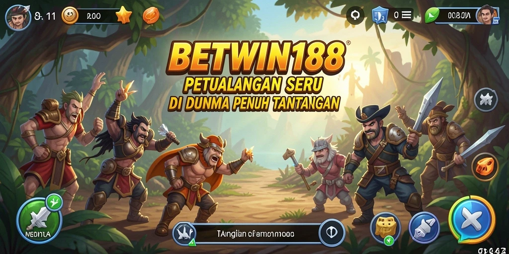 Tangkapan layar BETWIN188 yang menunjukkan aksi petualangan yang mendebarkan.