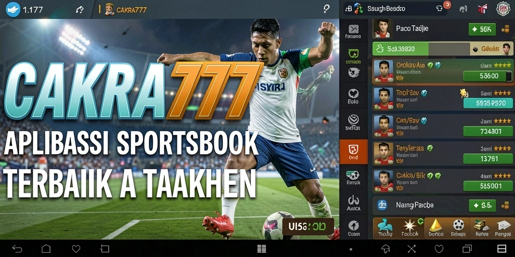 Tampilan utama gameplay CAKRA777 dengan berbagai opsi taruhan.