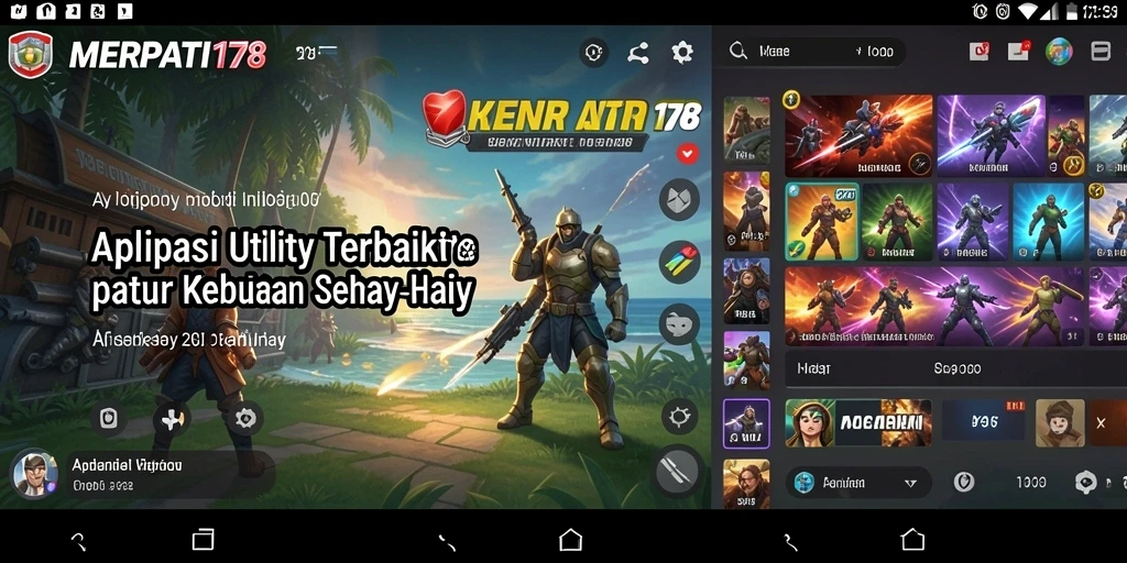 Tampilan antarmuka MERPATI178 yang sederhana dan fungsional.