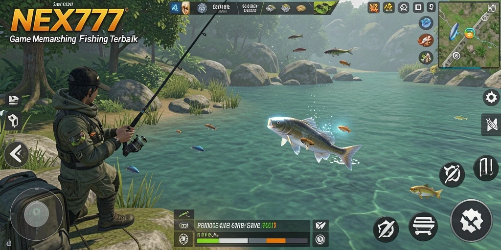 Tangkapan ikan besar dalam gameplay NEX777 yang menegangkan.