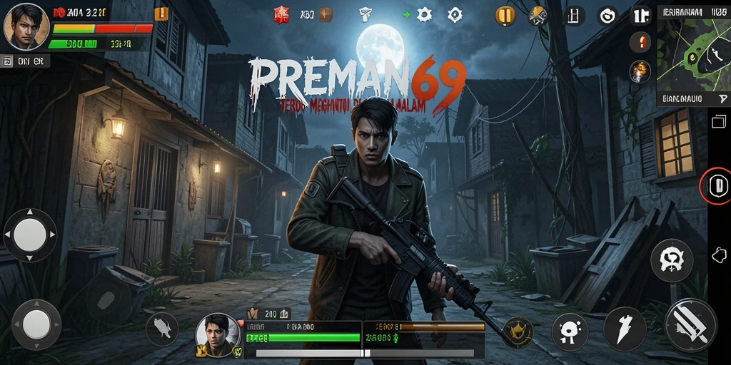 Gameplay menakutkan dengan suasana mencekam.